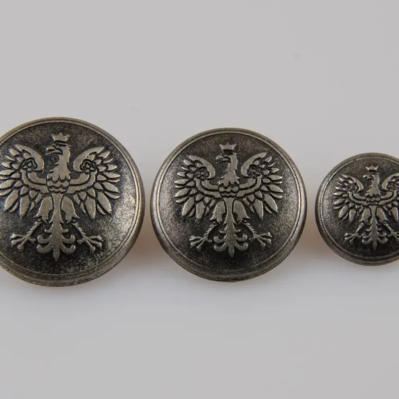 Policyjny Guzik z Orłem Administracyjnym