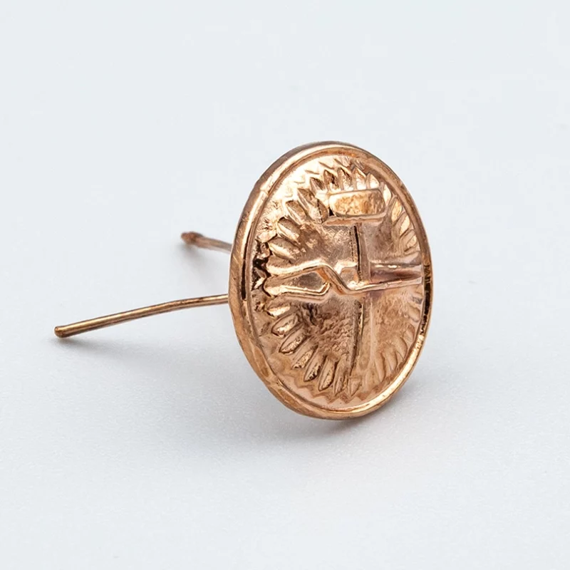 Polski Guzik Hutniczy na wąsa